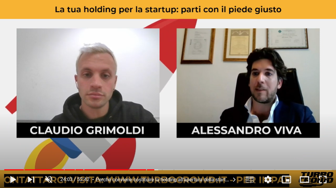 holding per startup